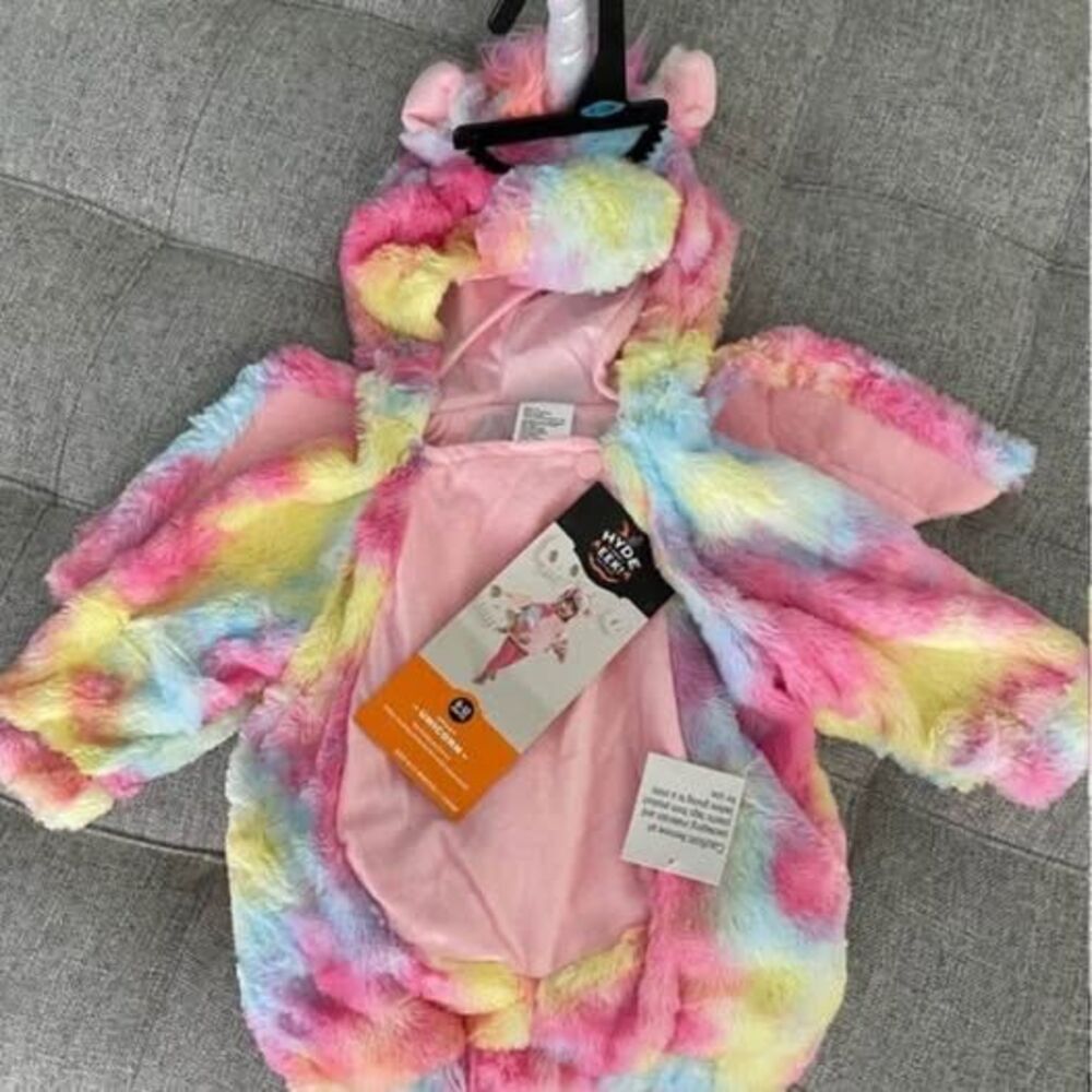 Brand new unicorn Halloween costume infant size 6-12 month